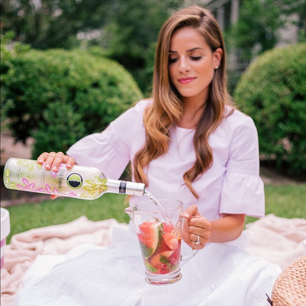 J. Crew Top in Orchid Pink